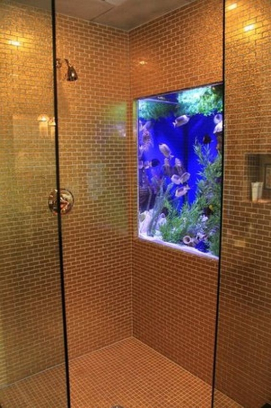 interieuradvies aquarium douche